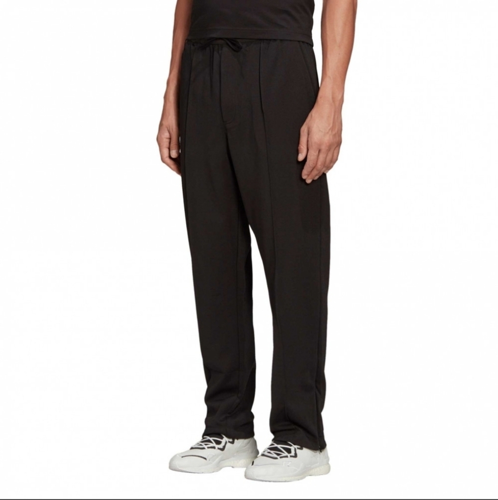 Y-3 Adidas Classic Straight Leg Track Pants - Black